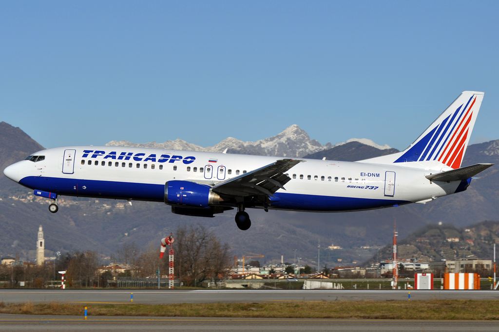 EI-DNM · Boeing 737-4S3 · (BGY / LIME)