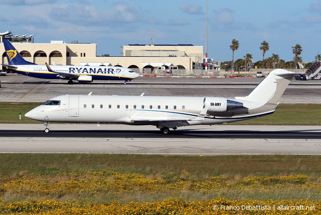 9H-AMY (8043) 2007 Bombardier CL-600-2B19 Challenger 850