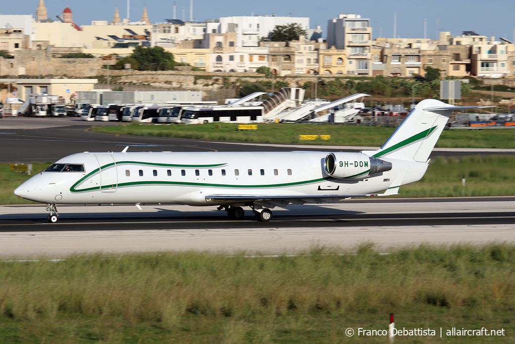 9H-DOM (8069) 2007 Bombardier CL-600-2B19 Challenger 850