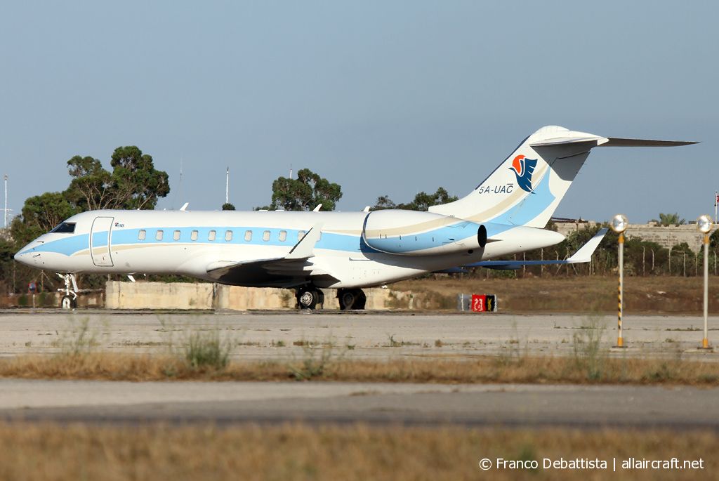5A-UAC · Bombardier BD-700-1A11 Global 5000 · (MLA / LMML)