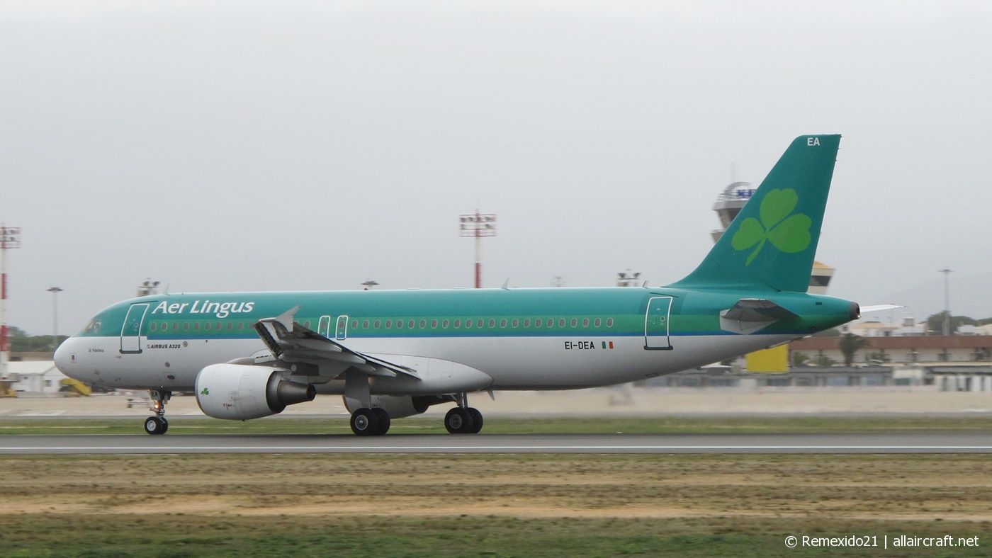 EI-DEA · Airbus A320-214 · (FAO / LPFR)