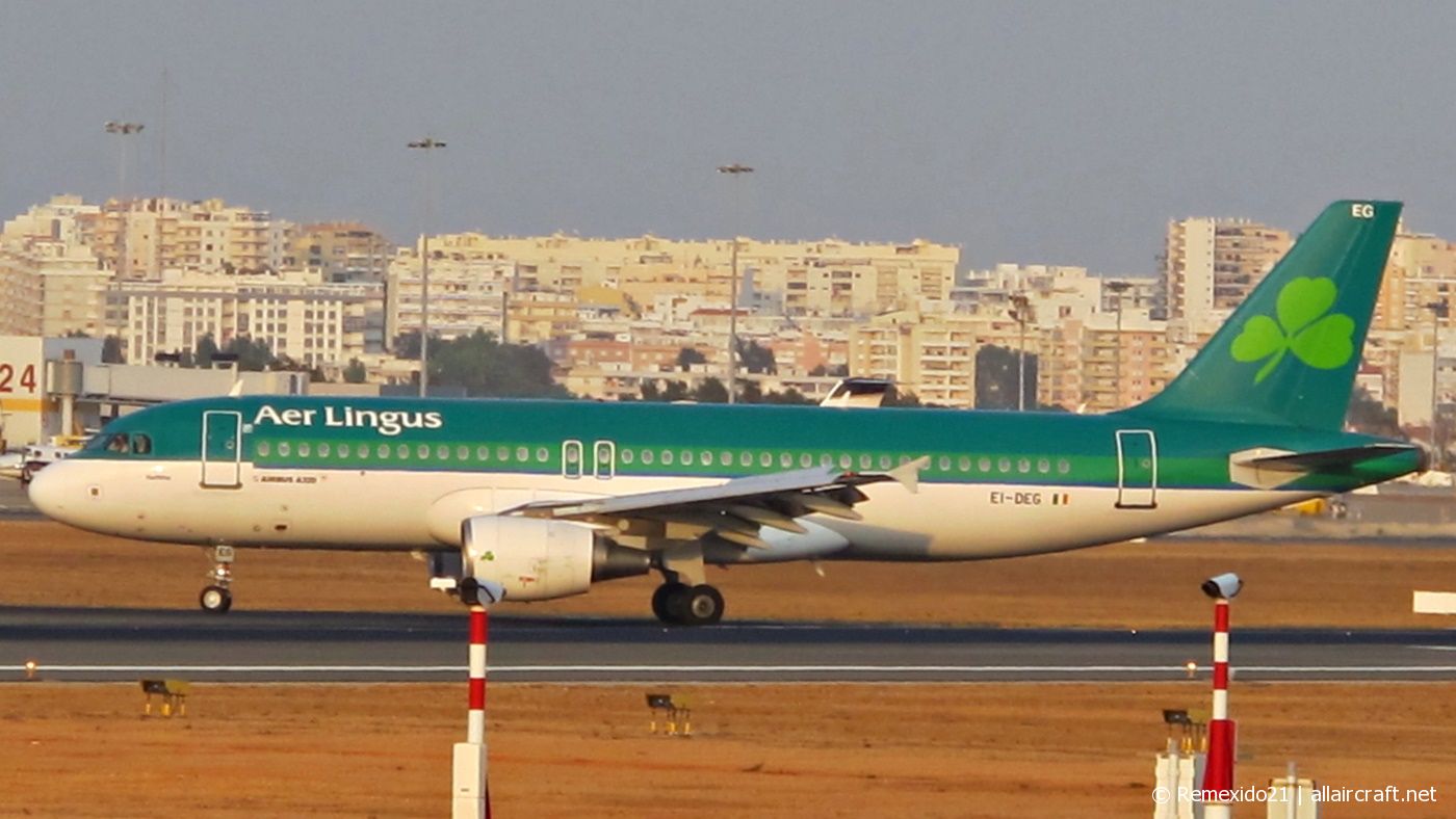 EI-DEG · Airbus A320-214 · (FAO / LPFR)