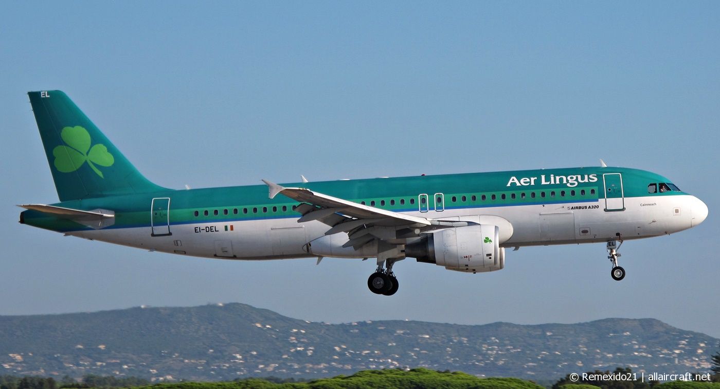 EI-DEL · Airbus A320-214 · (FAO / LPFR)