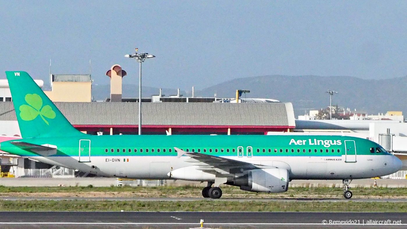 EI-DVN · Airbus A320-214 · (FAO / LPFR)