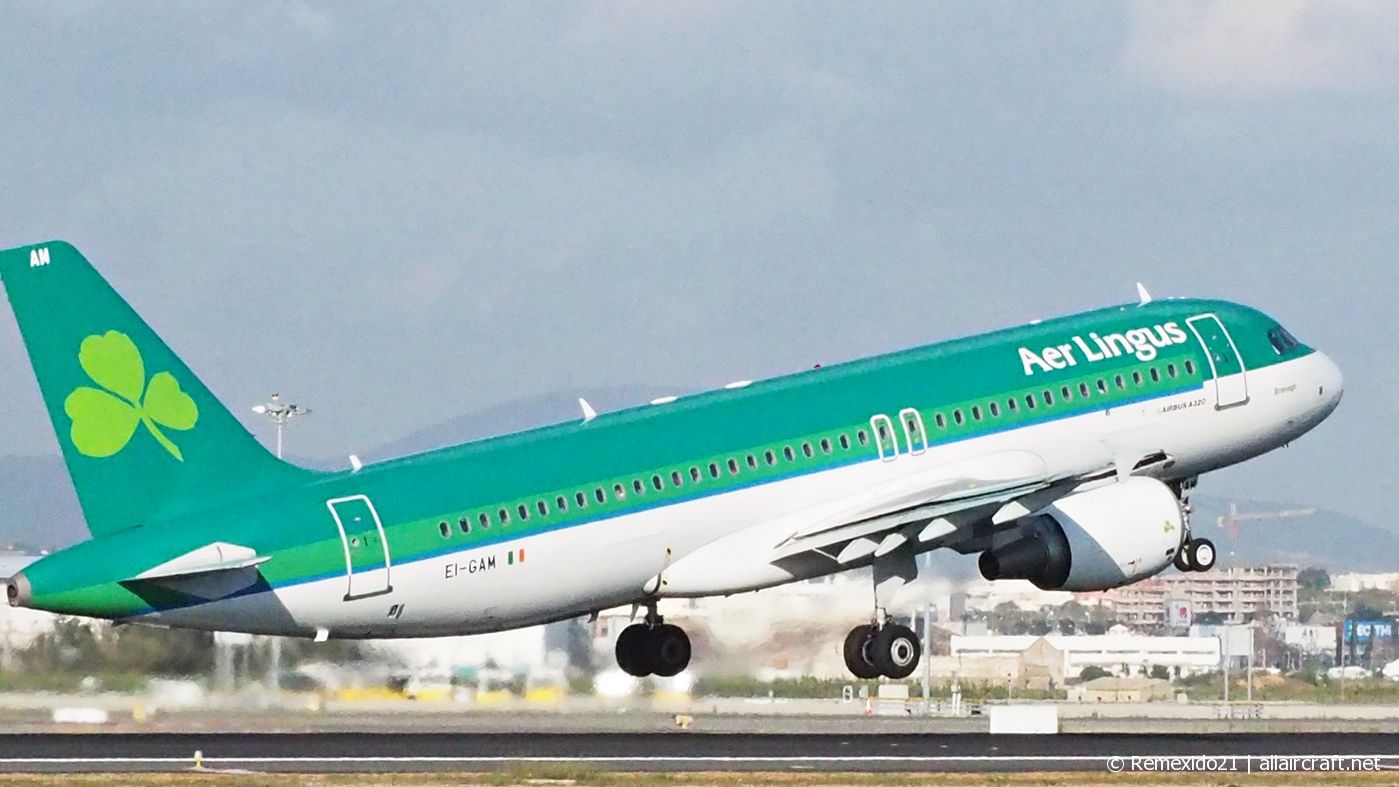 EI-GAM · Airbus A320-214 · (FAO / LPFR)
