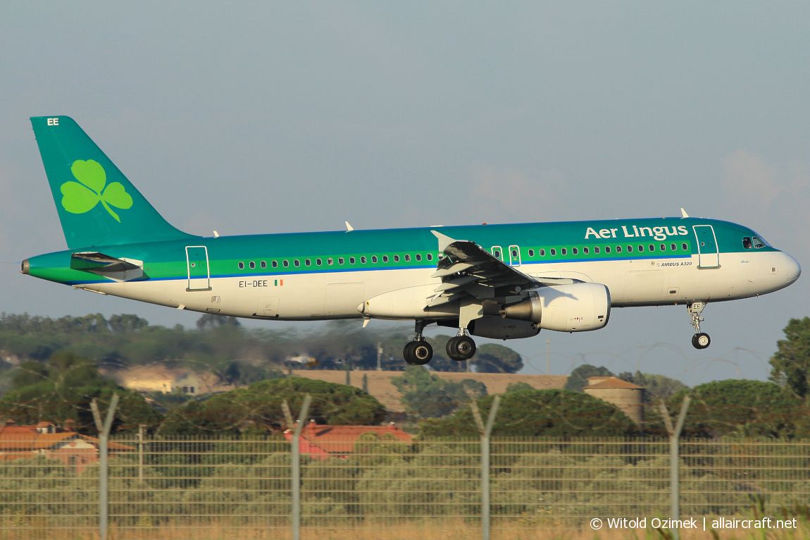 EI-DEE · Airbus A320-214 · (FCO / LIRF)