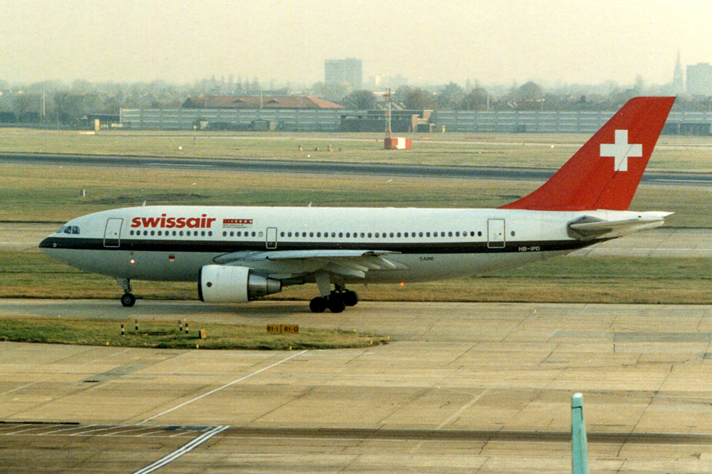 HB-IPD · Airbus A310-221 · (LHR / EGLL)