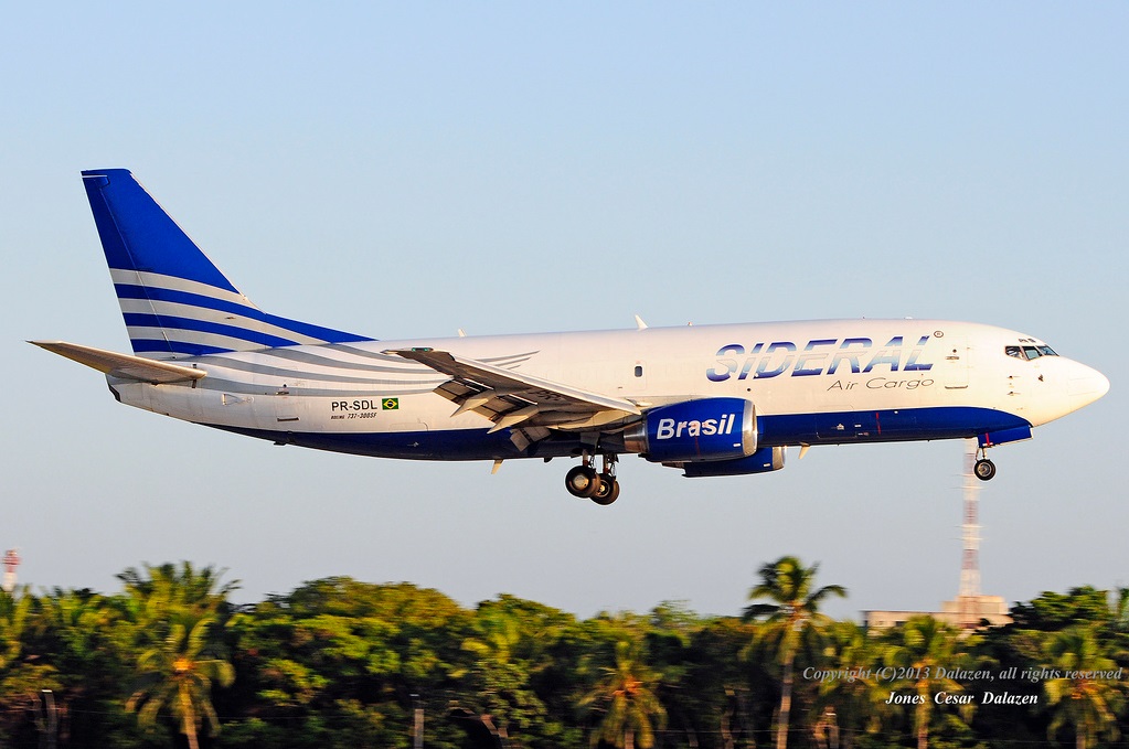 PR-SDL · Boeing 737-3S3 · (SSA / SBSV)