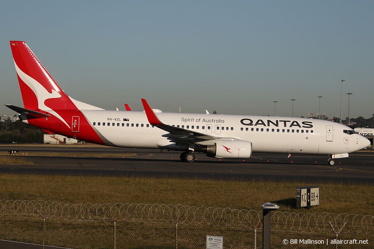 VH-VZL (34194) 2011 Boeing 737-838(WL)