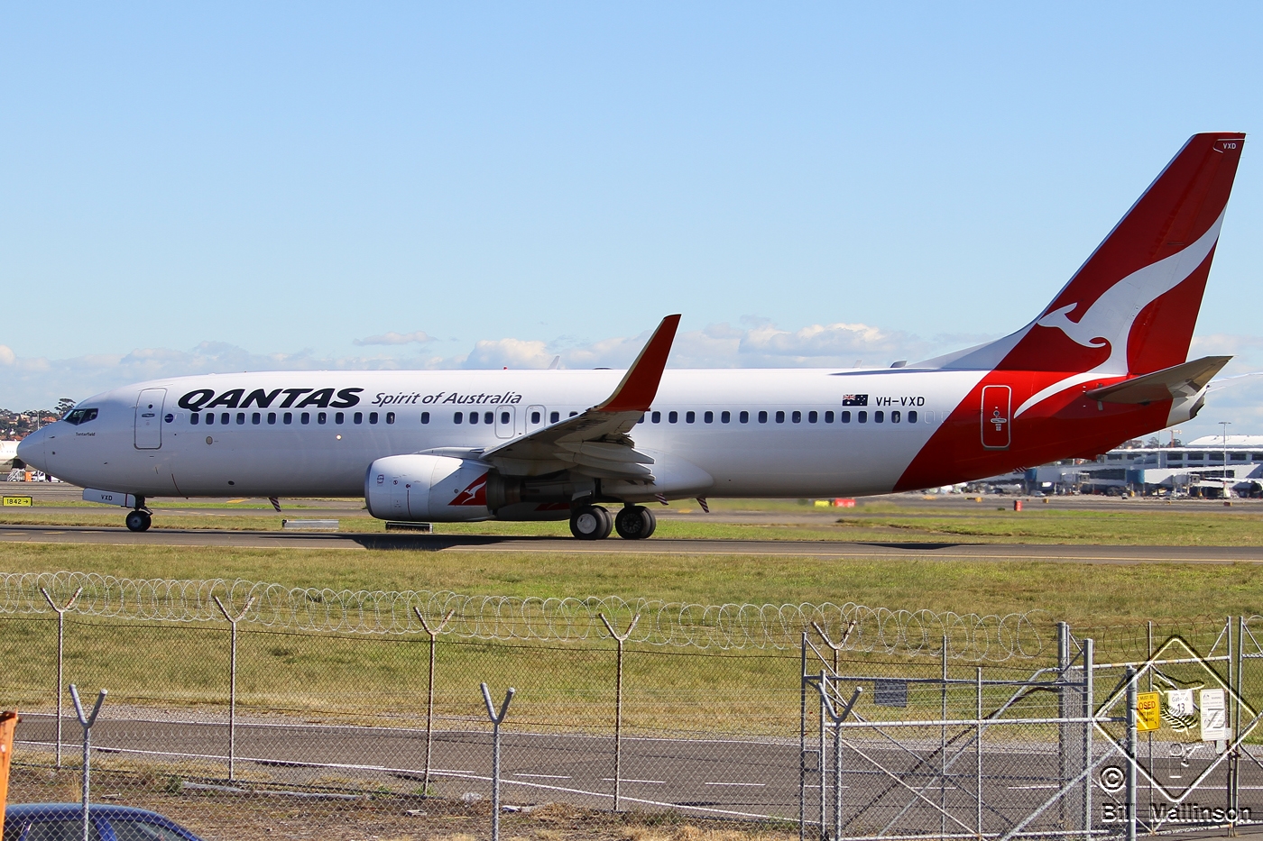 VH-VXD (29552) 2002 Boeing 737-838(WL)
