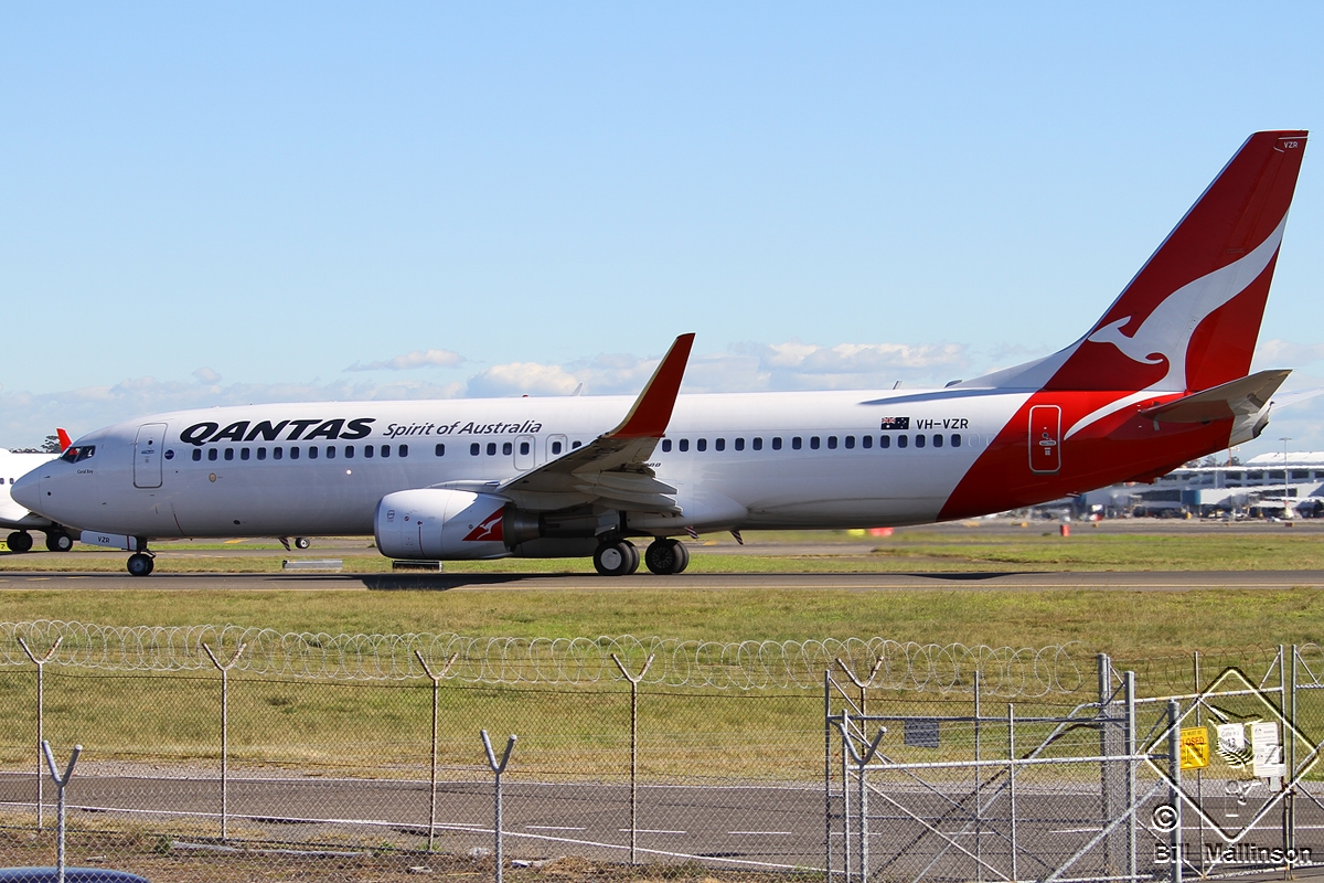 VH-VZR · Boeing 737-838(WL) · (SYD / YSSY)