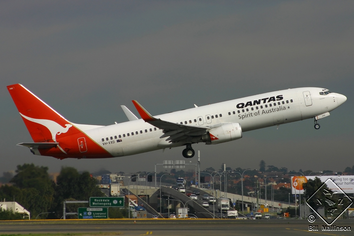 VH-VXD · Boeing 737-838 · (PER / YPPH)