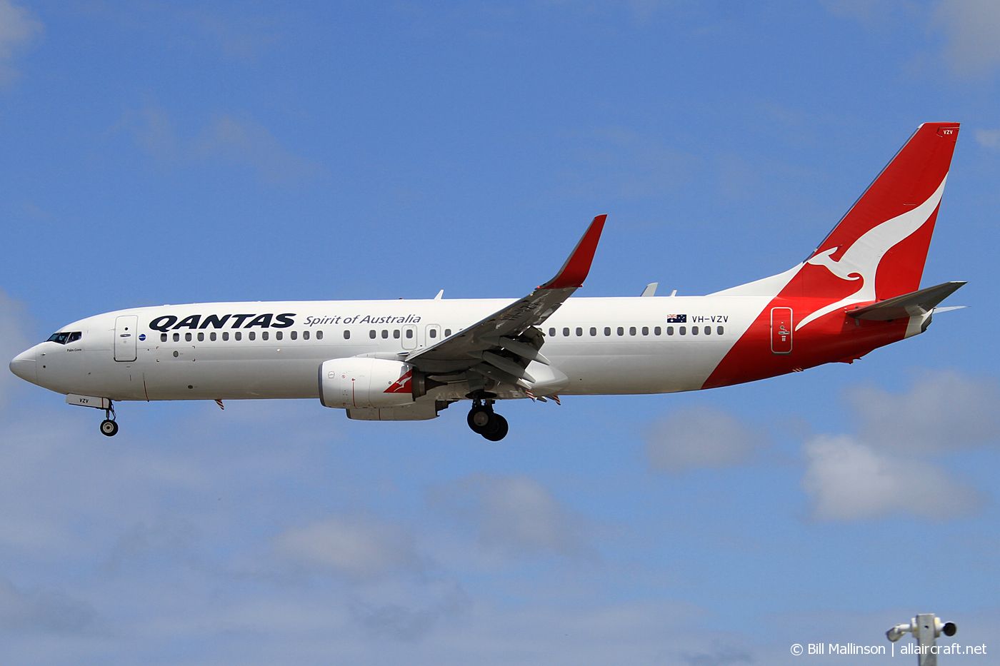 VH-VZV (34189) 2011 Boeing 737-838(WL)