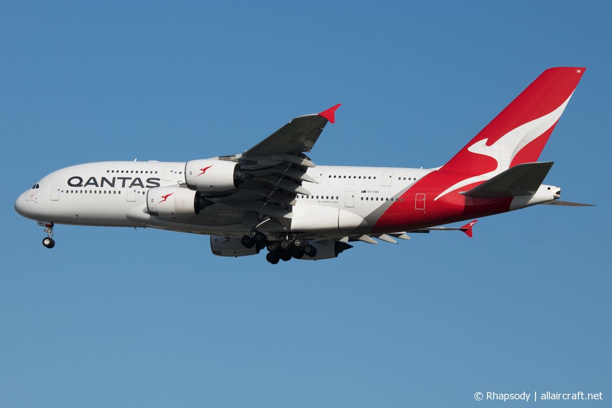 VH-OQK (063) 2011 Airbus A380-842
