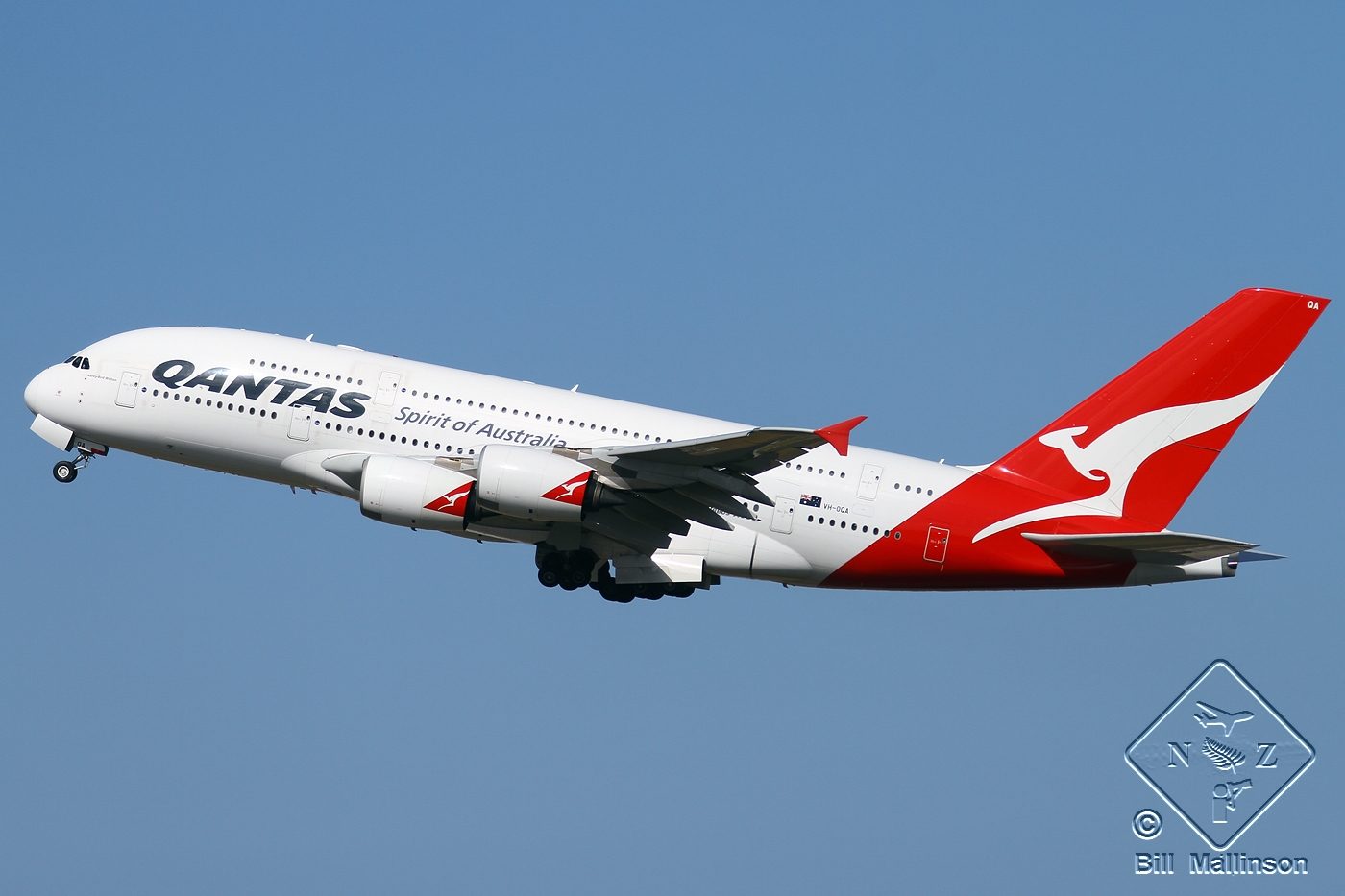 VH-OQA · Airbus A380-842 · (SYD / YSSY)