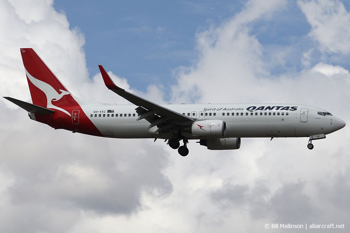 VH-VXC · Boeing 737-838(WL) · (PER / YPPH)