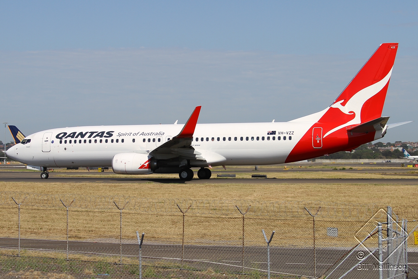 VH-VZZ · Boeing 737-838(WL) · (SYD / YSSY)