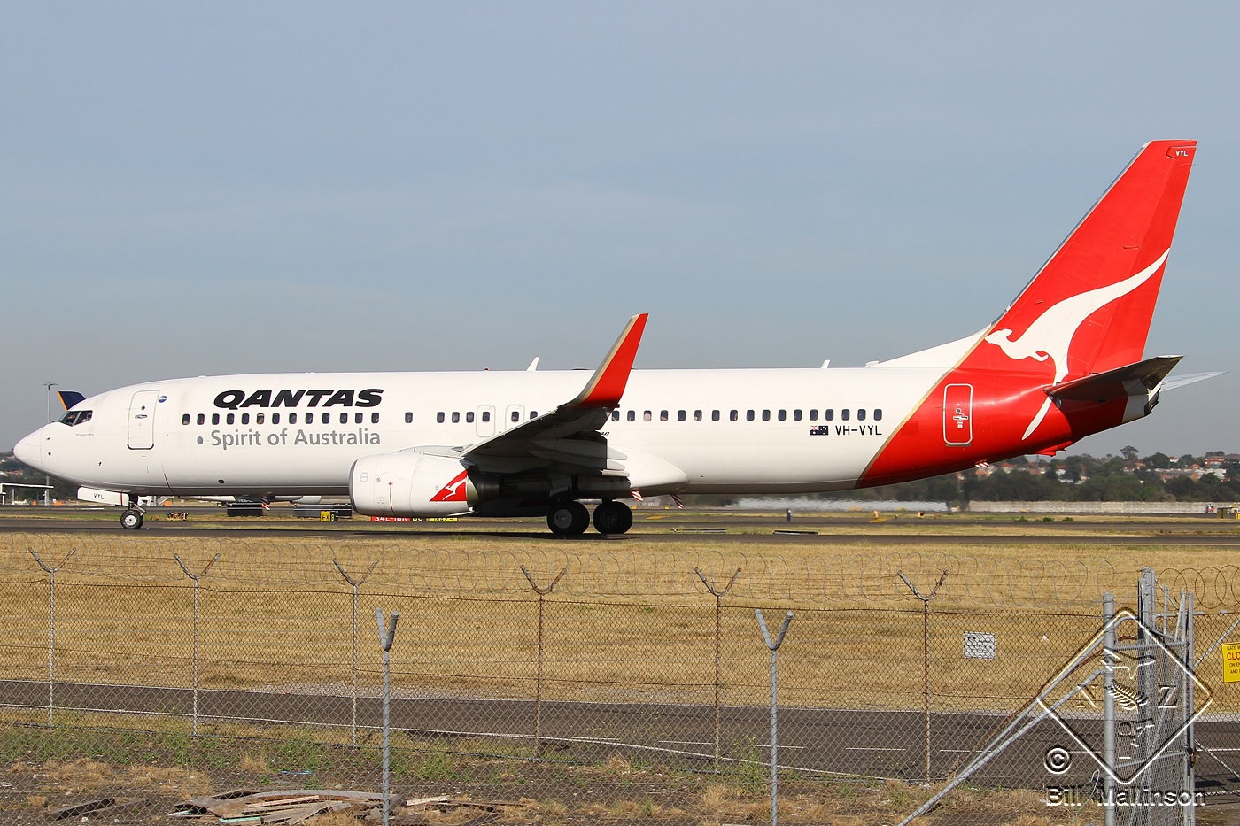 VH-VYL · Boeing 737-838(WL) · (SYD / YSSY