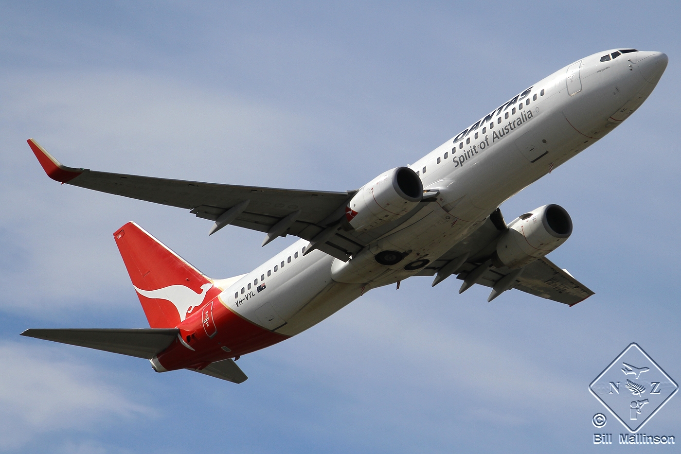 VH-VYL · Boeing 737-838(WL) · (PER / YPPH)