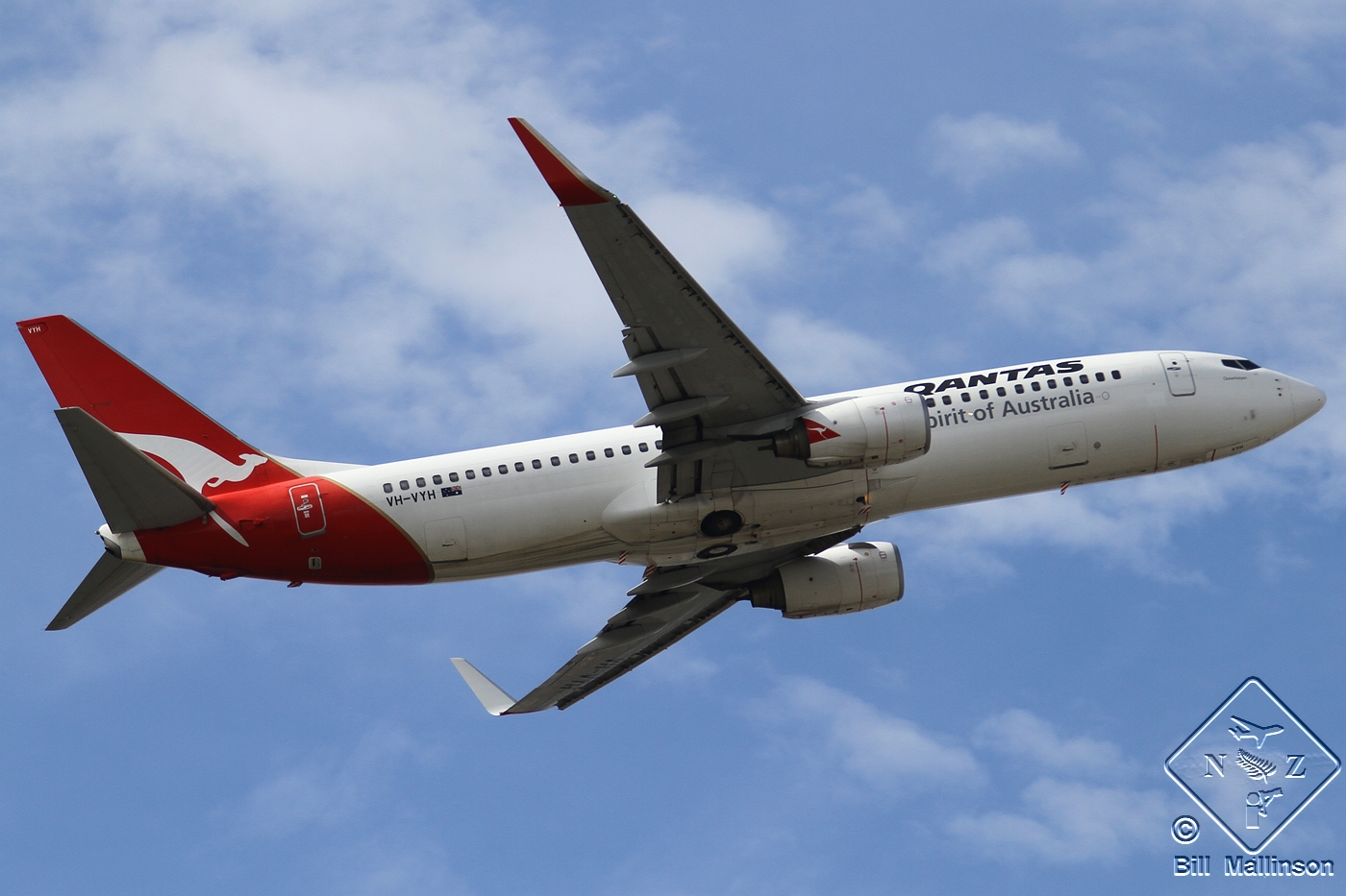 VH-VYH · Boeing 737-838(WL) · (PER / YPPH)