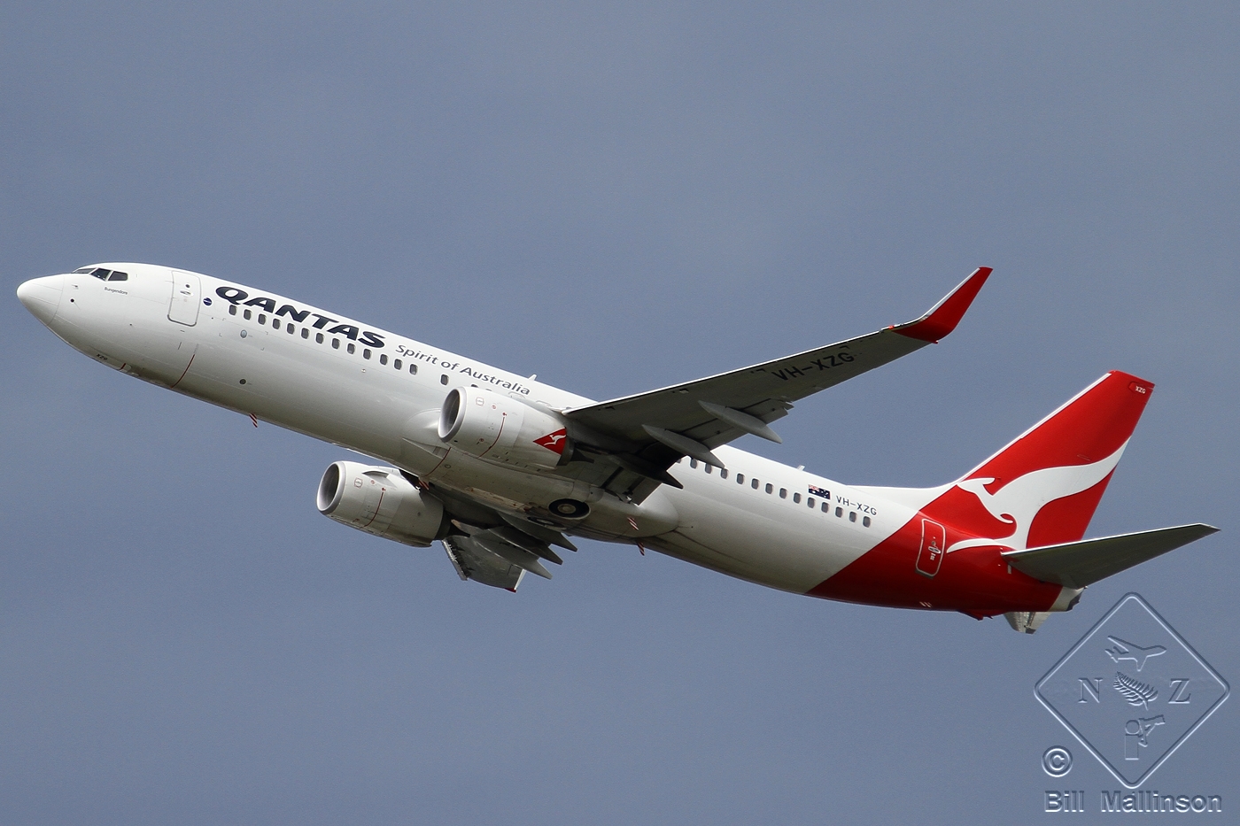 VH-XZG (39371) 2013 Boeing 737-838(WL)