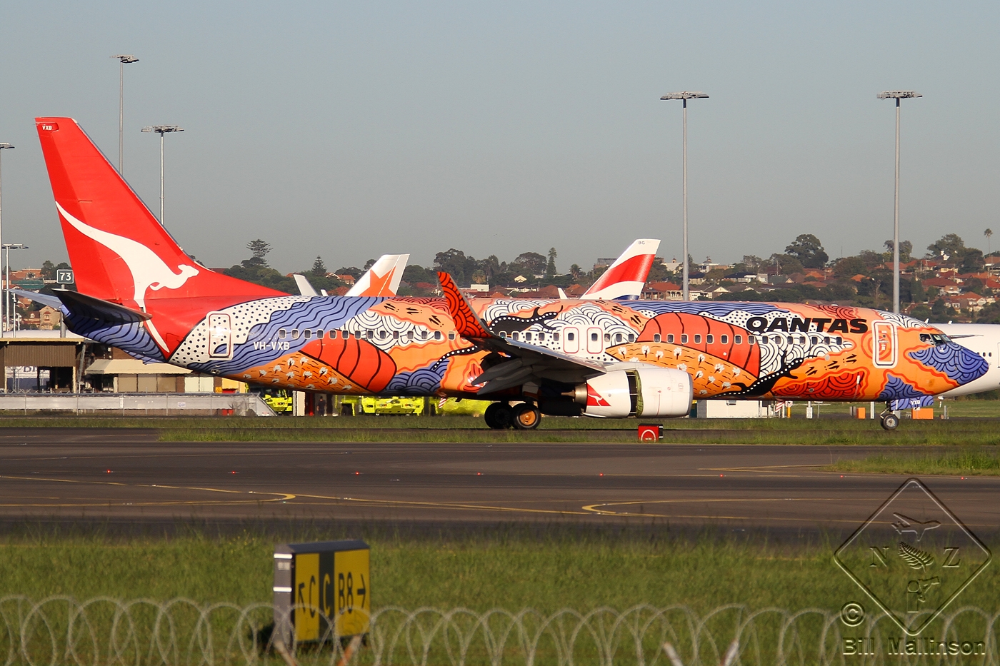 VH-VXB · Boeing 737-838(WL) · (SYD / YSSY)