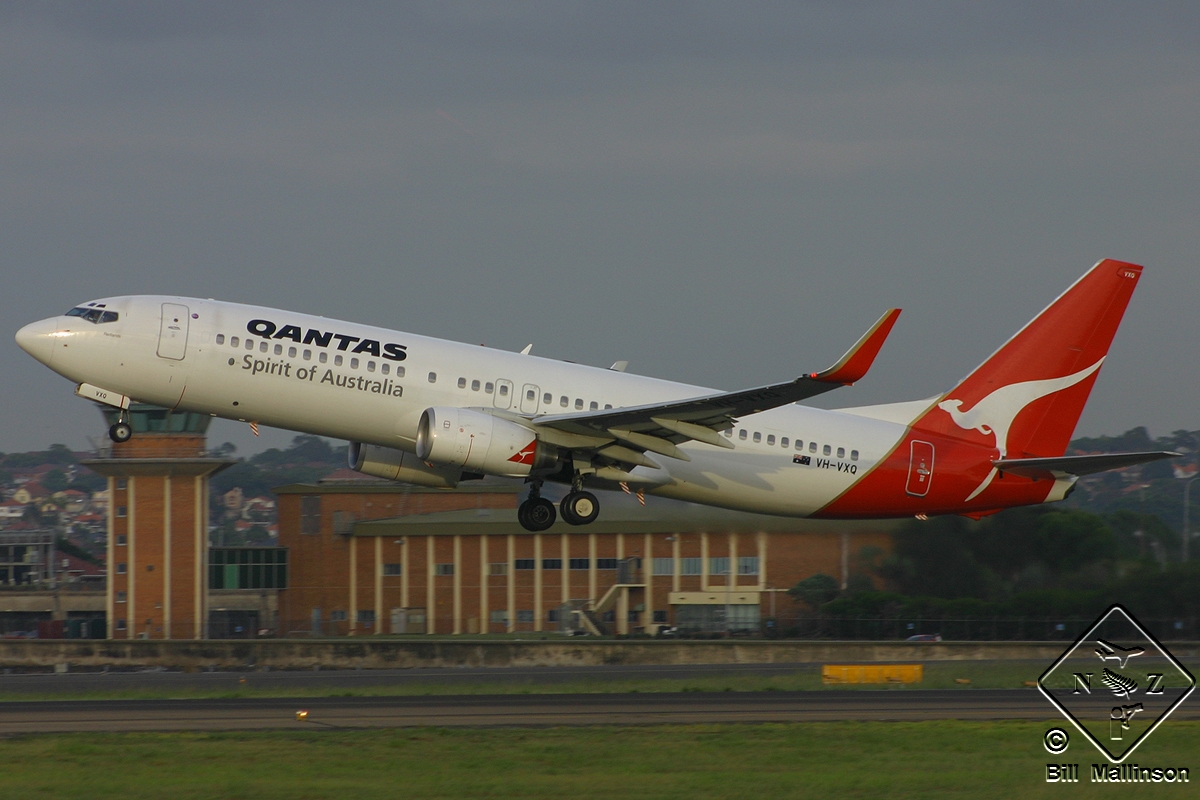 VH-VXQ · Boeing 737-838(WL) · (SYD / YSSY)