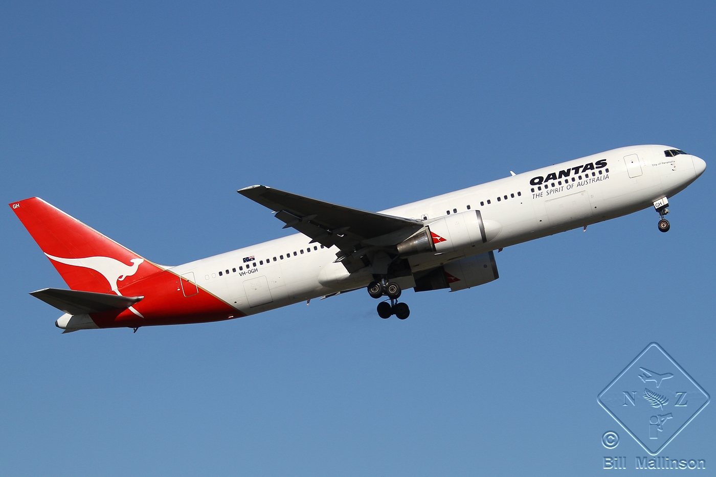 VH-OGH · Boeing 767-338/ER · (SYD / YSSY)