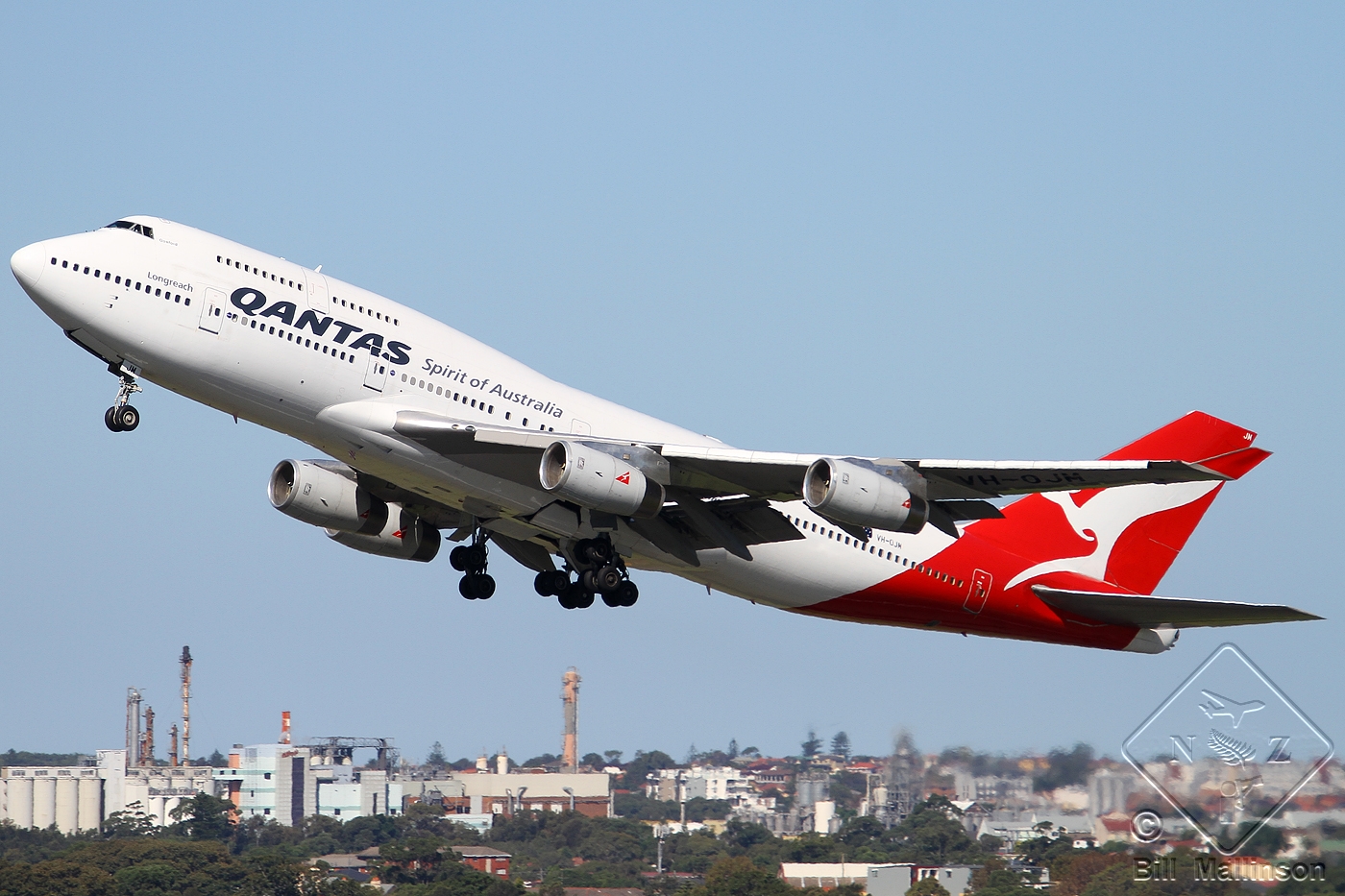 VH-OJM · Boeing 747-438 · (SYD / YSSY)