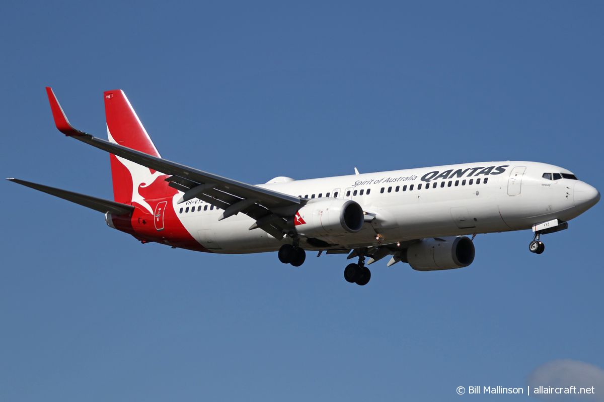 VH-VYZ (34190) 2011 Boeing 737-838(WL)