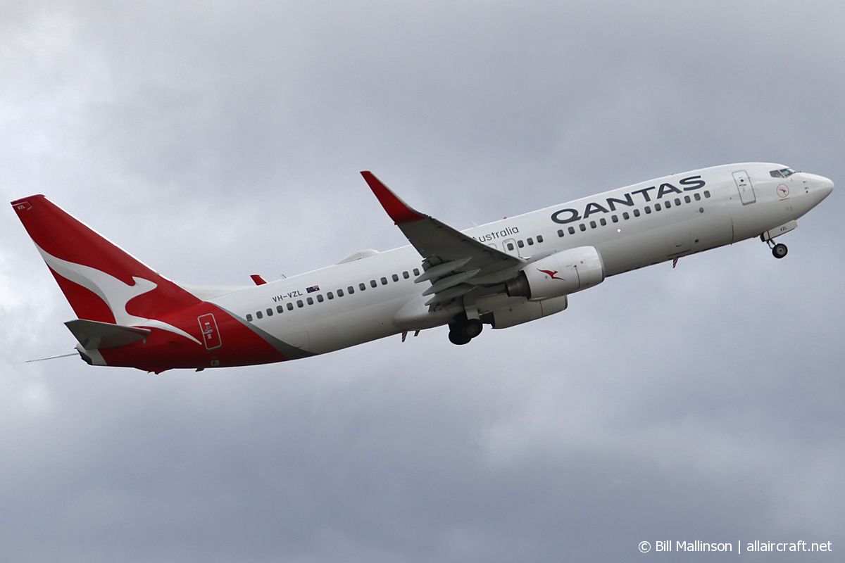 VH-VZL · Boeing 737-838(WL) · (SYD / YSSY)