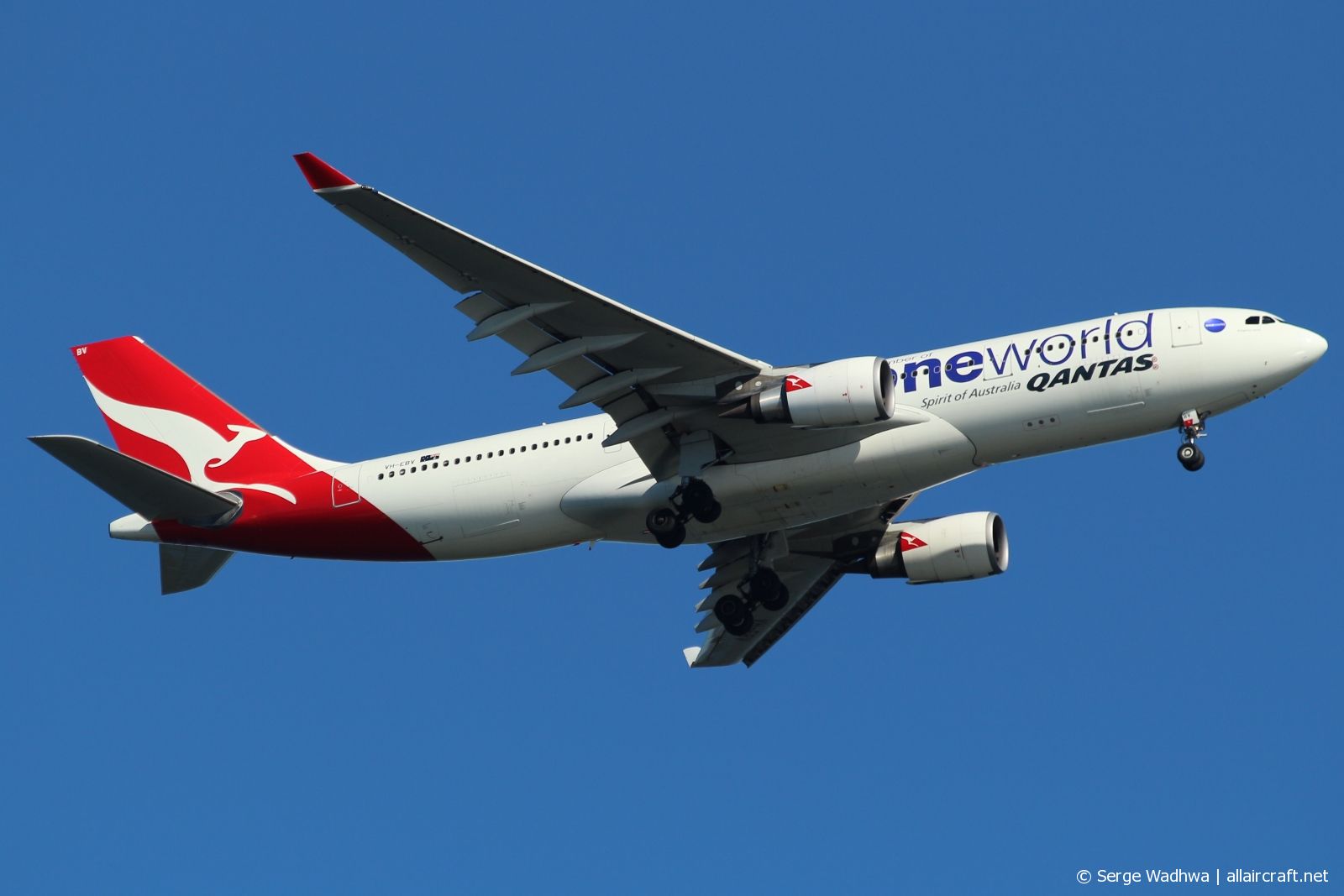 VH-EBV (1365) 2012 Airbus A330-203