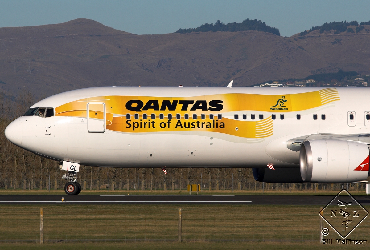 VH-OGL · Boeing 767-338/ER · (CHC / NZCH)