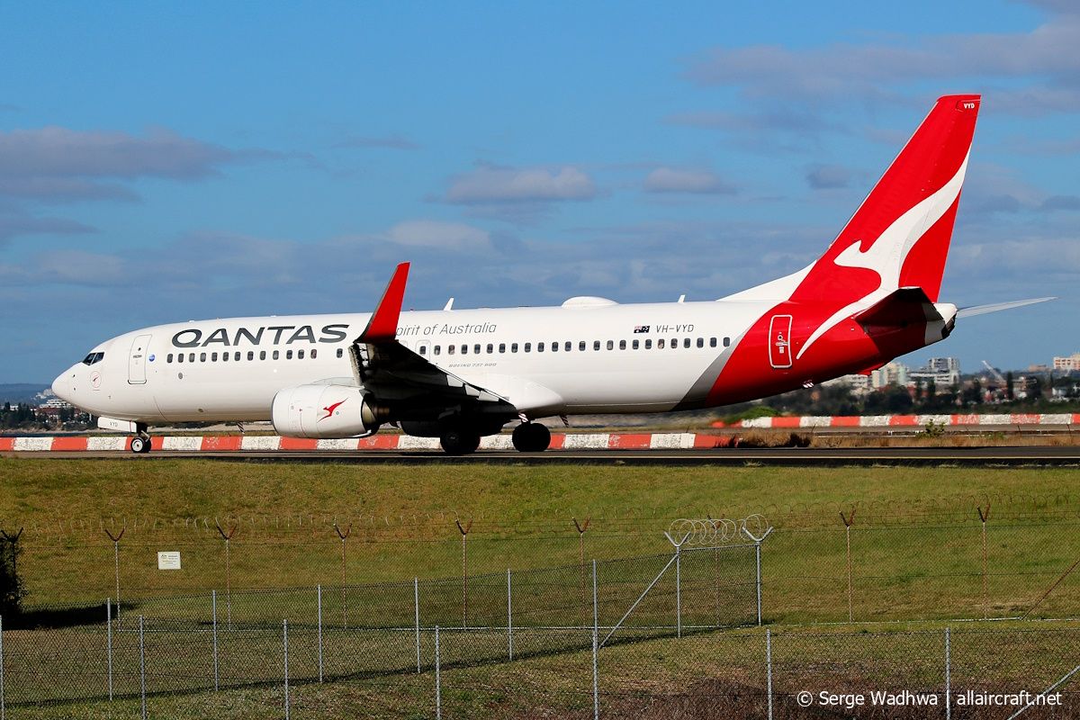 VH-VYD (33992) 2005 Boeing 737-838(WL)