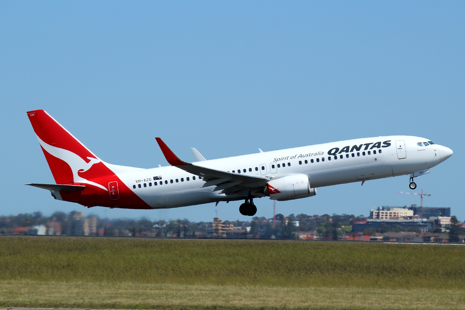 VH-XZG · Boeing 737-838(WL) · (SYD / YSSY)