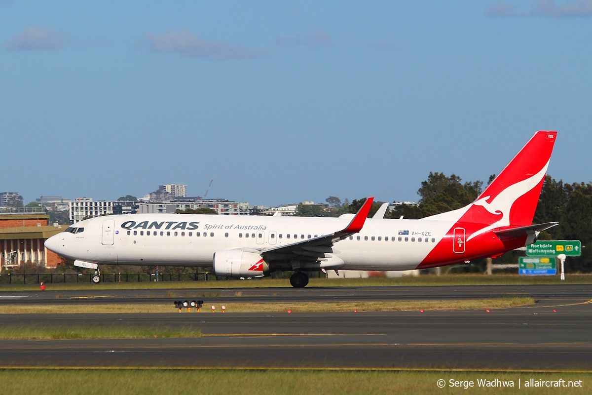 VH-XZE (39369) 2013 Boeing 737-838(WL)