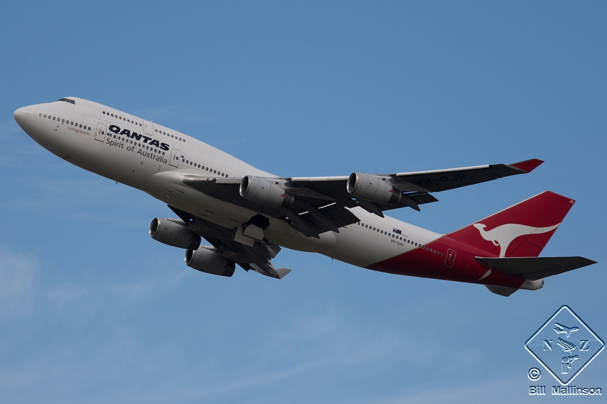 VH-OJB · Boeing 747-438 · (SYD / YSSY)