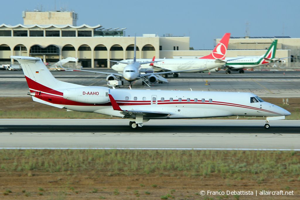 D-AAHO · Embraer ERJ-135BJ Legacy 650 · (MLA / LMML)