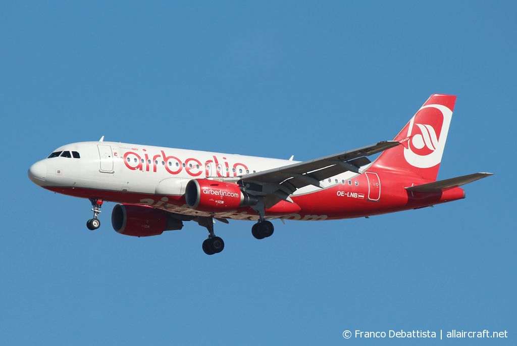 OE-LNB (3447) 2008 Airbus A319-112