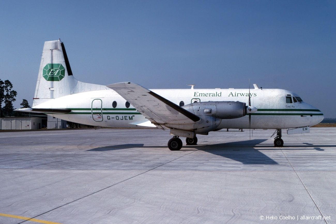 G-OJEM · Hawker Siddeley HS.748 Series 2B · (FKB / EDSB)
