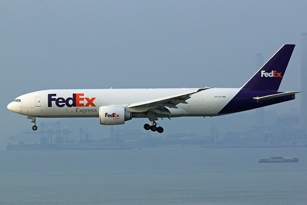 N854FD · Boeing 777-FS2 · (HKG / VHHH)
