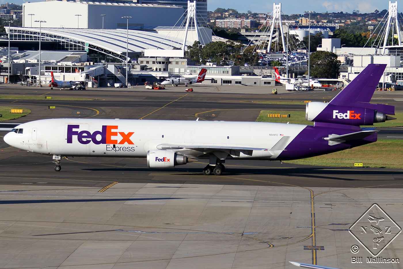 N619FE · McDonnell Douglas MD-11F · (SYD / YSSY)