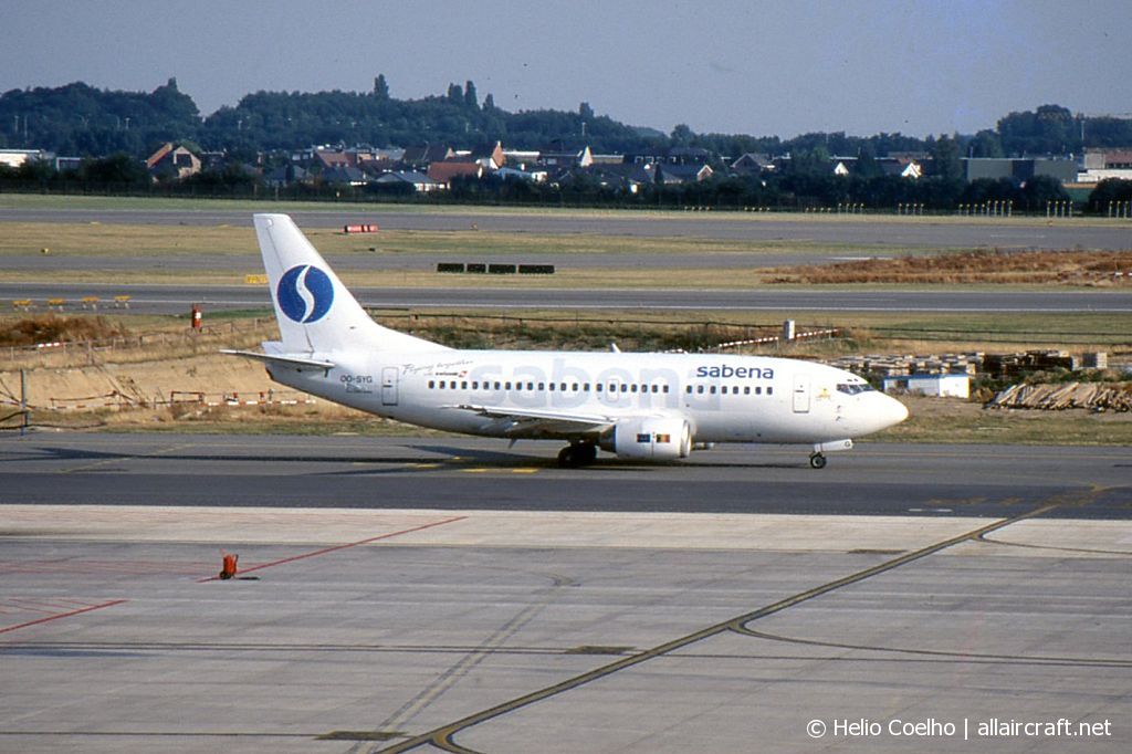OO-SYG (25249) 1991 Boeing 737-529