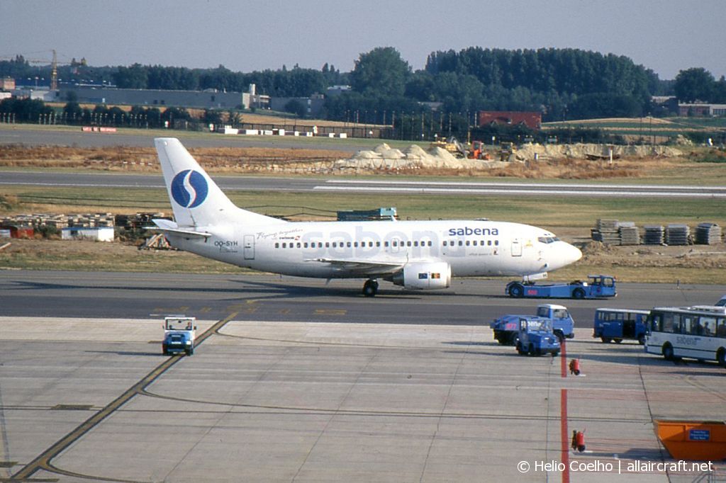 OO-SYH · Boeing 737-529 · (BRU / EBBR)