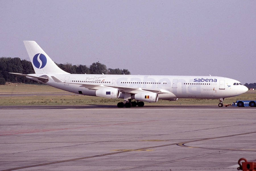 OO-SCW · Airbus A340-211 · (BRU / EBBR)