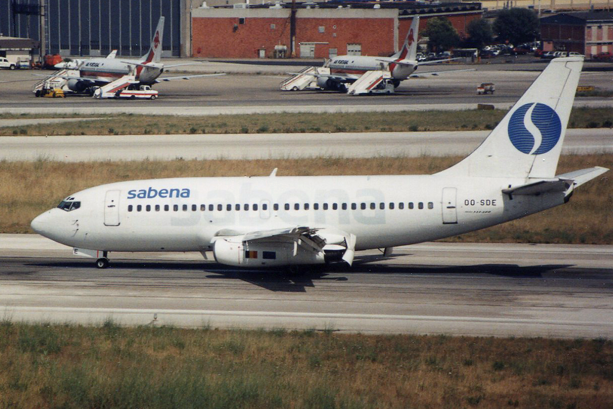 OO-SDE (20911) 1974 Boeing 737-229(Adv)