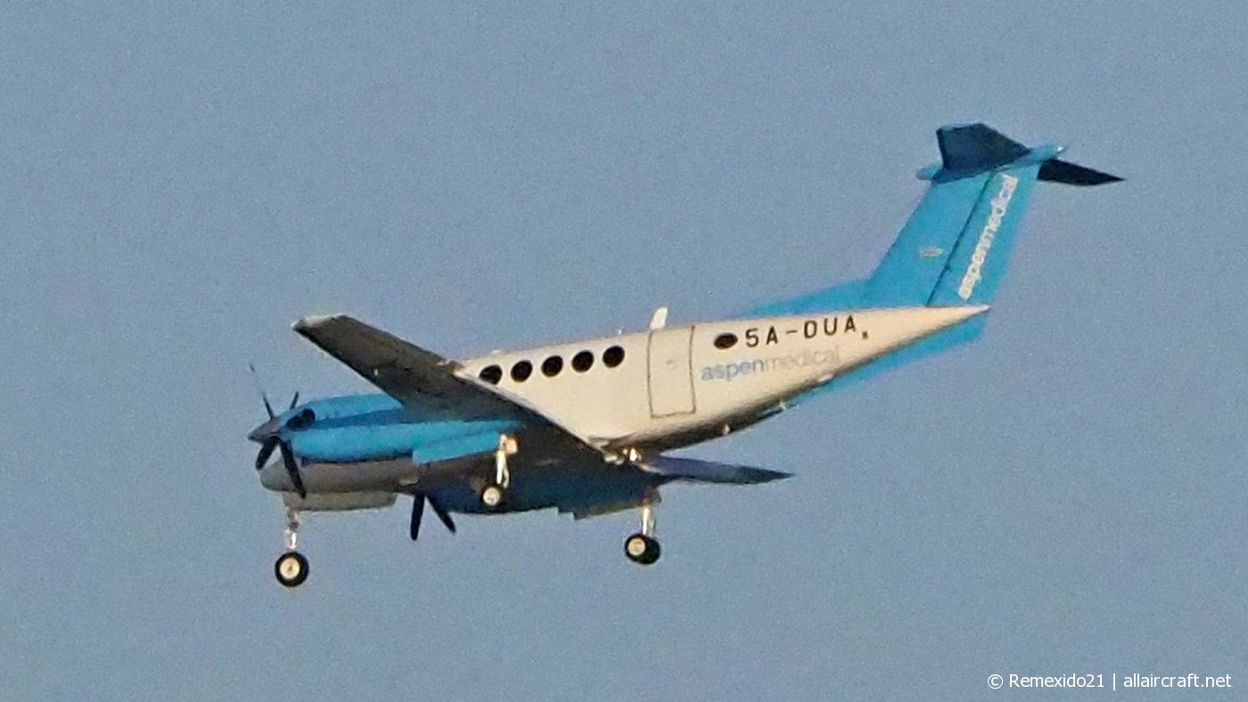 5A-DUA · Beechcraft B200 King Air · (TUN / DTTA)
