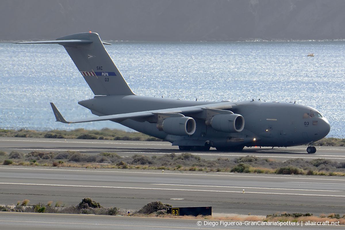 08-0003 · Boeing C-17A Globemaster III · (LPA / GCLP)