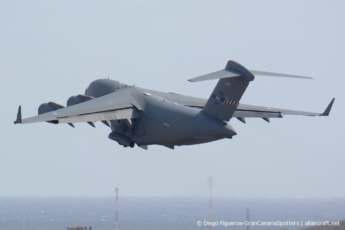 08-0003 · Boeing C-17A Globemaster III · (LPA / GCLP)