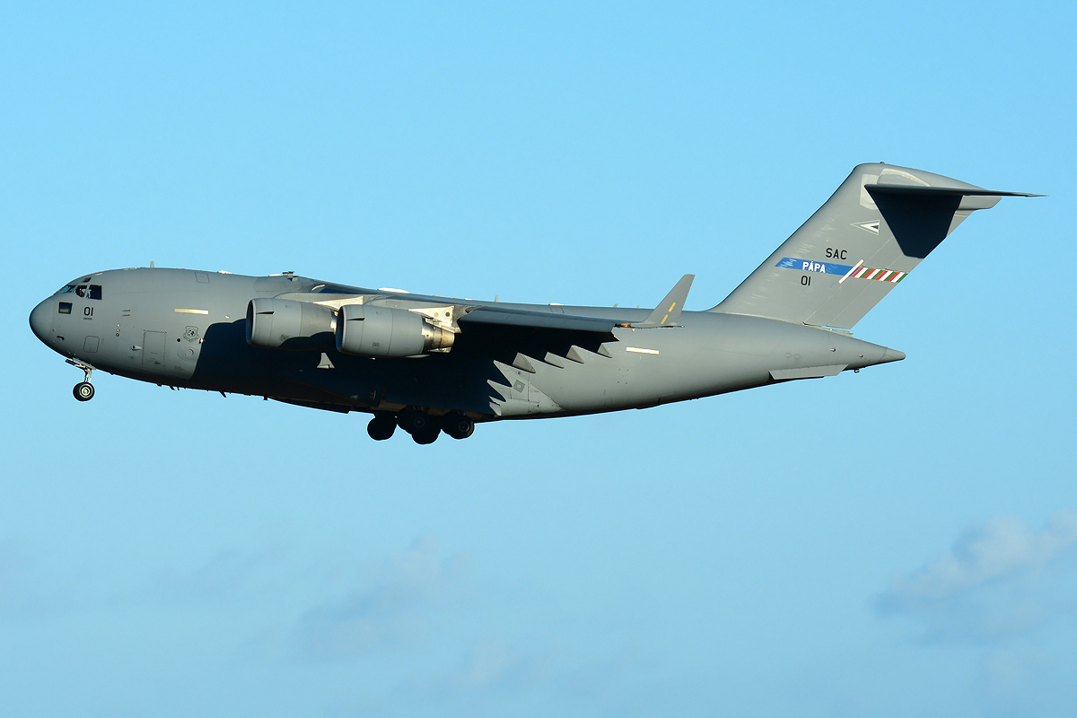 08-0001 (F-207) 2008 Boeing C-17A Globemaster III